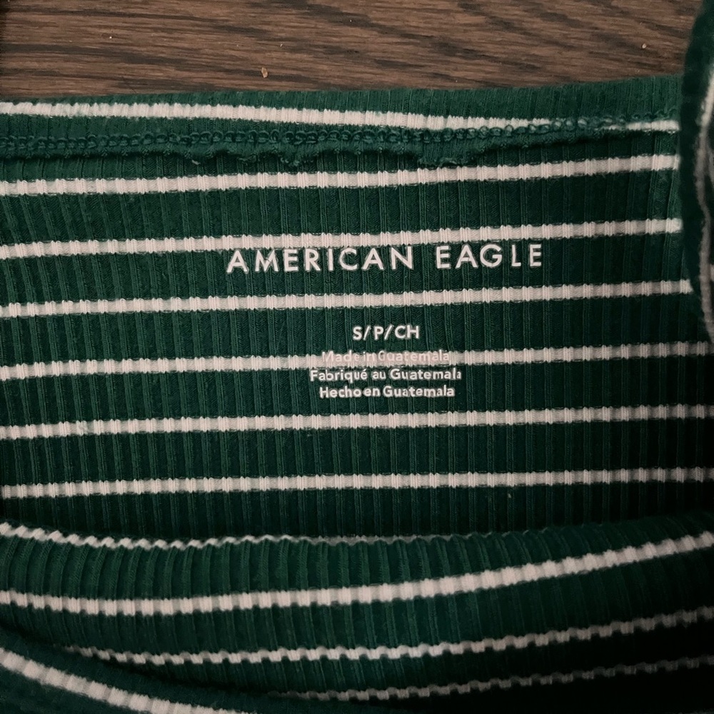 green striped tank top